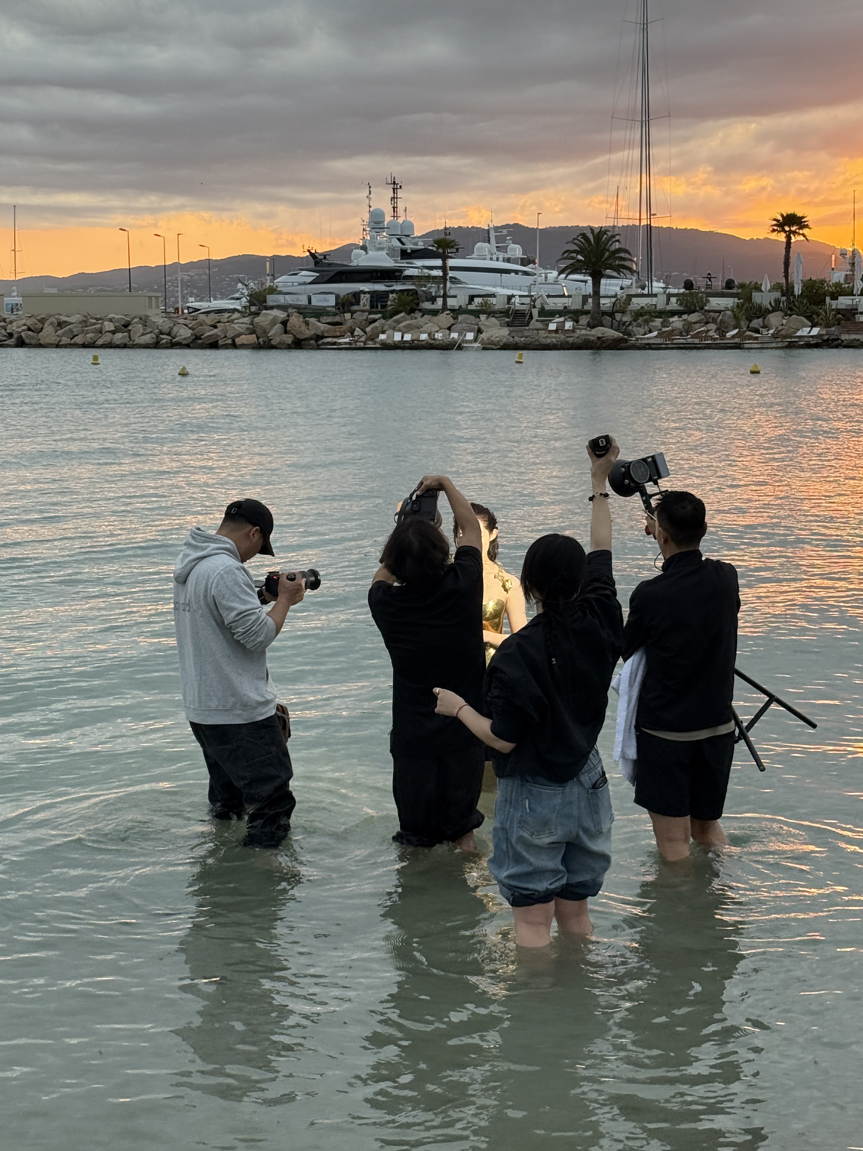 海外拍摄现场
